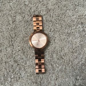 Michael Kors Rose Gold Watch.